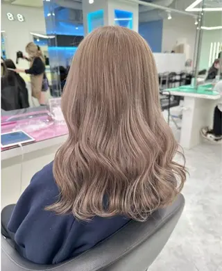 セミロング カラー 🌈カラーとエクステ 🌈のヘアスタイル