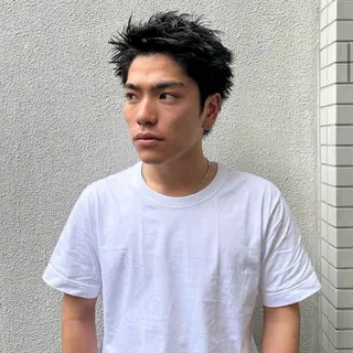 ショート メンズ 鈴木 隼人のヘアスタイル