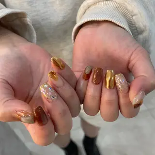 ネイル 栗田 ゆう子のネイルデザイン