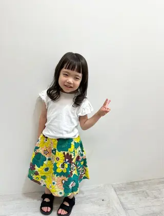 キッズ キクチ リオのヘアスタイル