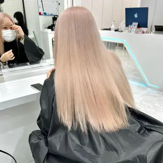 ロング カラー 原宿美容師／複雑 履歴修正/きょたのヘアスタイル