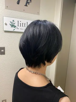 ショート 癖毛&ダメージ改善 カット/soyaのヘアスタイル