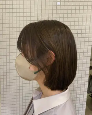 ショート カラー キクチ ホナミのヘアスタイル