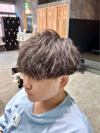 ショート パーマ メンズ いちか🎀 COQUのヘアスタイル
