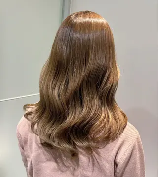 ロング カラー [渋谷ブリーチ] 玲弥のヘアスタイル
