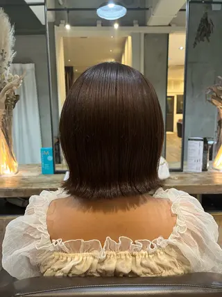 ショート カラー 阿部 翔一郎/暖色系カラーのヘアスタイル