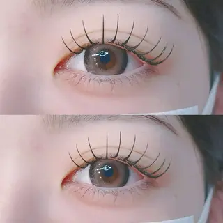 マツエク・マツパ 心斎橋束感マツエク 🖤Kisaのマツエク・マツパデザイン