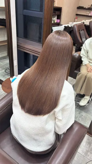 ロング ♡髪質改善ストレート 清水歩美♡のヘアスタイル