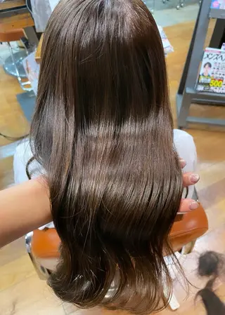 セミロング カラー ayaka |トレンドヘアのヘアスタイル