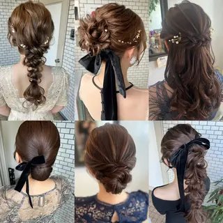 ヘアアレンジ 大人可愛いヘアメイク 💋🧚‍♀️しずかのヘアスタイル