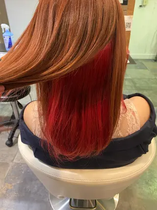 セミロング 髙橋 瀬那のヘアスタイル