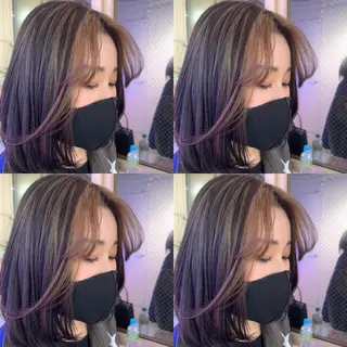 ミディアム プルエクステ 🖤MIYUのヘアスタイル