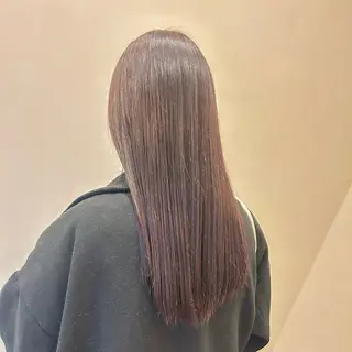 ロング カラー くわこ ひなたのヘアスタイル