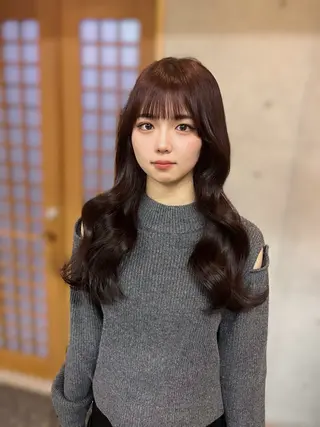 ロング カラー 韓国ヘア🇰🇷 RYOTAのヘアスタイル