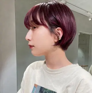 ショート カラー tete nico所属・似合わせ/ヘアカラー nanami🌸のヘアスタイル