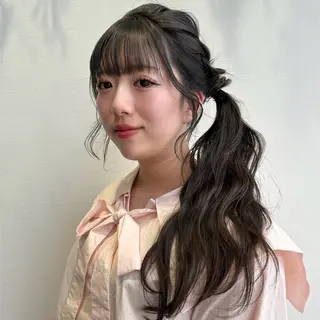 ヘアアレンジ VIEW Shinsaibashi所属・小顔顔周りカット/ ヘアアレンジ/ほのかのヘアスタイル