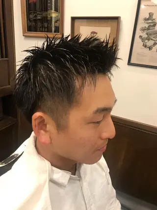 ショート メンズ ヒロ銀座ヘアーサロン所属・山田 祐美のヘアスタイル