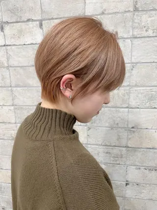 ショート 🎗️comoda 神戸三宮 髪質改善のヘアスタイル