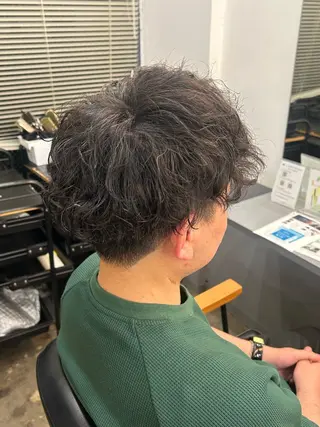 ショート パーマ ✂似合わせカット 🦋カラーみやび🪽のヘアスタイル
