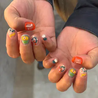 ネイル 栗田 ゆう子のネイルデザイン