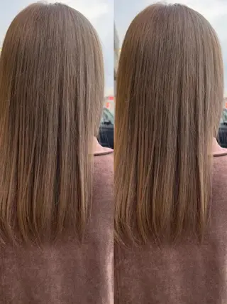 ミディアム カラー TELA HAIRのヘアスタイル