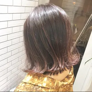 ショート カラー マホ/日吉/髪質改善 /レイヤー/ガーリーのヘアスタイル