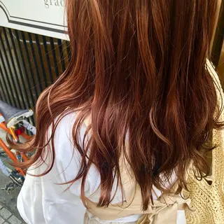 ロング しもかわ かほのヘアスタイル