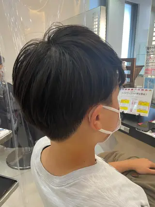 ショート ヘアアレンジ リリー /Men's/パーマのヘアスタイル