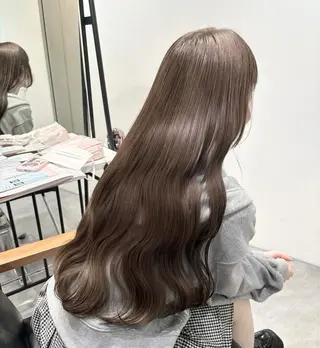 ロング カラー ‎Lby home 🪽mikuのヘアスタイル