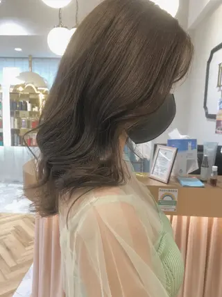 カラー ♥️ブリーチ/ボブ/ レイヤー♥️maiのヘアスタイル