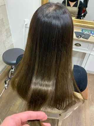 ロング カラー 小島 健太郎のヘアスタイル