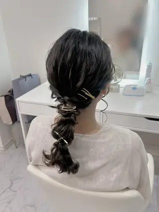 セミロング ヘアセット専門店 hair make salon R所属・ヘアセット専門店 R さやかのヘアスタイル