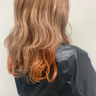 カラー MARU レイヤー/パーマのヘアスタイル