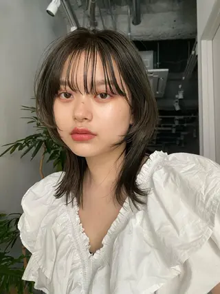 ミディアム FILMS所属・レイヤーボブ★ cocomoのヘアスタイル