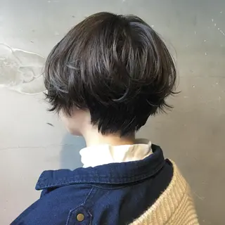 ショート カラー パーマ 牛山 静香のマツエク・マツパデザイン