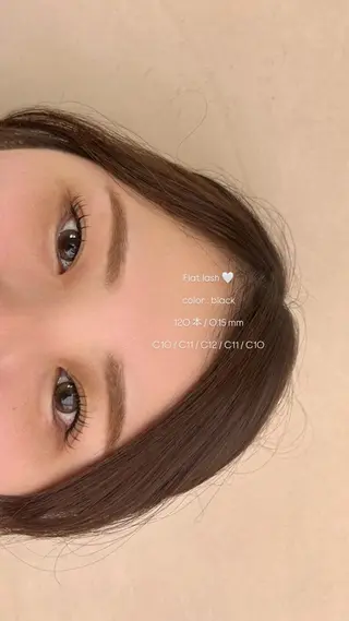 マツエク・マツパ HAKU所属・Eye List myu 🎀のマツエク・マツパデザイン