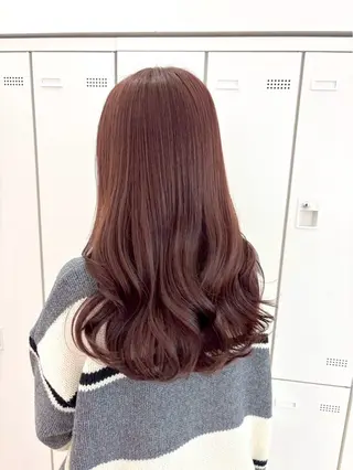 セミロング カラー ParveMix 🩶🫧入江 香名のヘアスタイル