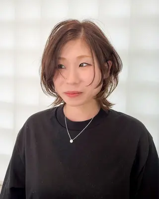 ミディアム カットモデル募集 コンドウ ユウヤのヘアスタイル