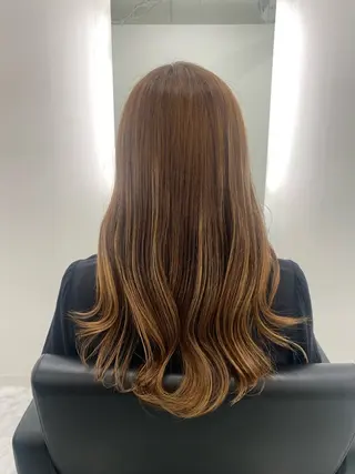 セミロング 髪質改善サロン🫧 セキチサトのヘアスタイル