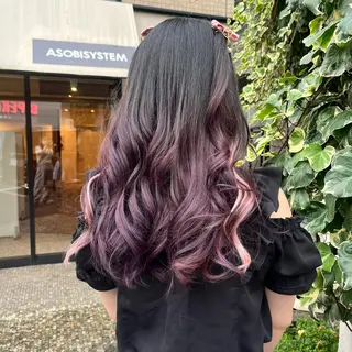 ロング HAIR & MAKE orange所属・mary'sメリー /ニュアンスカラーのヘアスタイル