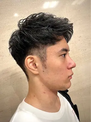 ショート メンズ HIRO GINZA銀座本店所属・💈無料メンズカット 💈内田南風のヘアスタイル