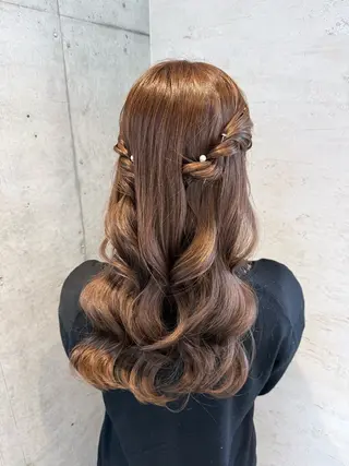 ヘアアレンジ 女性に人気♪ はやしほのかのヘアスタイル