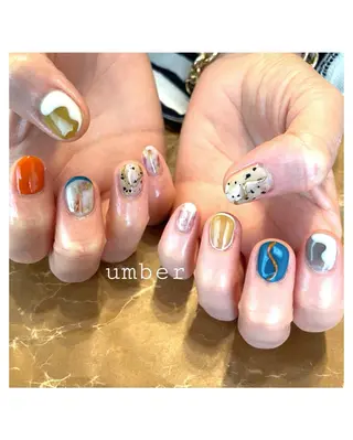 ネイル umber 三茶1分のネイルデザイン