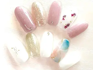 ネイル @.Freestyle 【フリースタイル】所属・根本 奈美のネイルデザイン