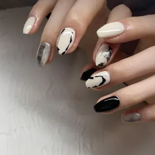 ネイル p.o.n. nuance/個性的のネイルデザイン