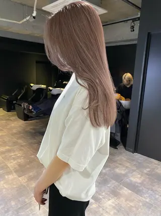 ロング 【艶カラー⠀】坂東 要のヘアスタイル