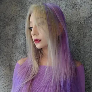 ロング カラー bloc japon所属・ﾌﾞﾚｲｽﾞ˚✧₊⁎ ﾚｲﾔｰToriのヘアスタイル