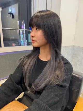 ロング 打越 虎瑠のヘアスタイル