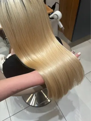 ロング キャン タクのヘアスタイル