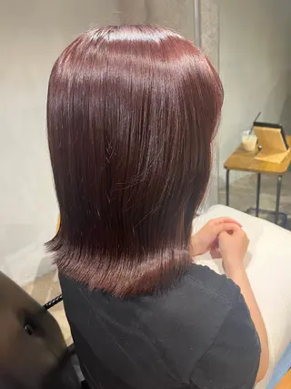 ミディアム カラー rimi/ショート /透明感カラーのヘアスタイル